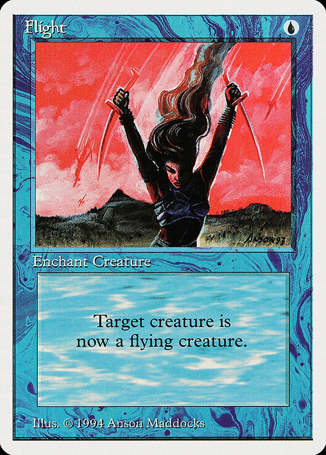Magic the Gathering Card - Flight - MTG Circle