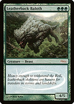 Magic the Gathering Card - Leatherback Baloth - MTG Circle