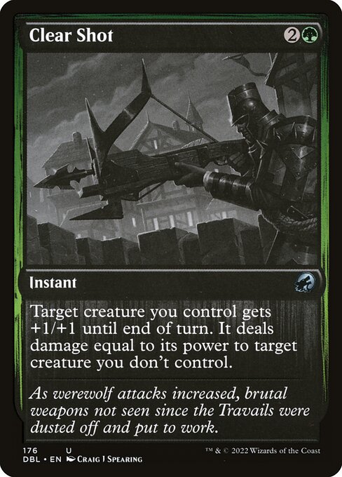 Magic the Gathering Card - Clear Shot - MTG Circle