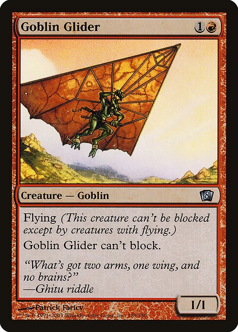 Magic the Gathering Card - Goblin Glider - MTG Circle