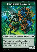 Magic the Gathering Card - Rust-Shield Rampager - MTG Circle