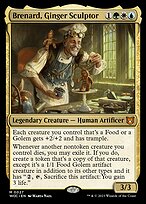Magic the Gathering Card - Brenard, Ginger Sculptor - MTG Circle