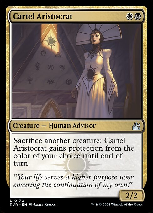 Magic the Gathering Card - Cartel Aristocrat - MTG Circle