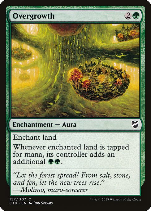 Magic the Gathering Card - Overgrowth - MTG Circle