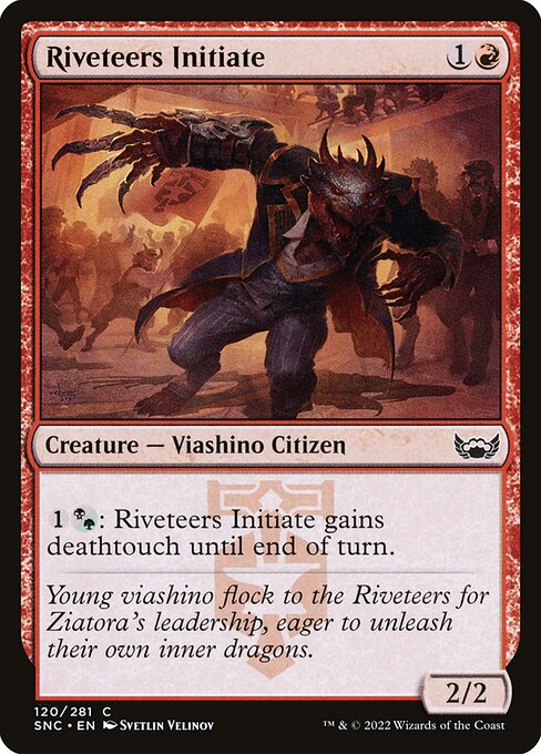 Magic the Gathering Card - Riveteers Initiate - MTG Circle