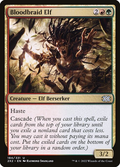 Magic the Gathering Card - Bloodbraid Elf - MTG Circle