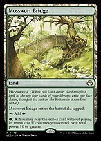 Magic the Gathering Card - Mosswort Bridge - MTG Circle