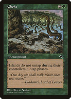 Magic the Gathering Card - Choke - MTG Circle