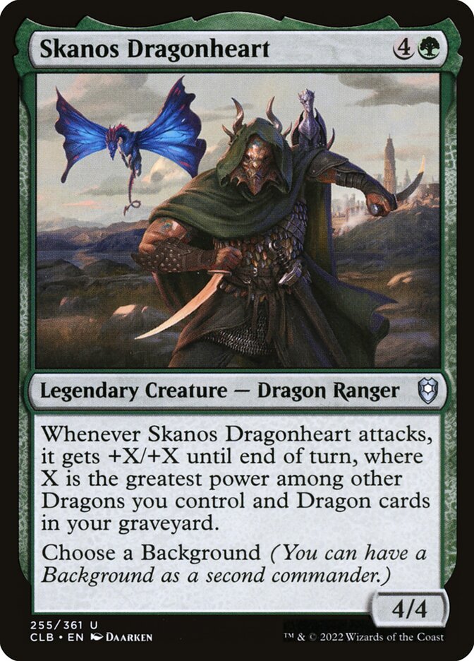 Magic the Gathering Card - Skanos Dragonheart - MTG Circle