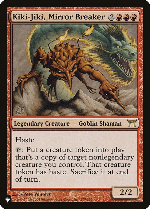 Magic the Gathering Card - Kiki-Jiki, Mirror Breaker - MTG Circle