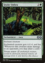 Magic the Gathering Card - Snake Umbra - MTG Circle
