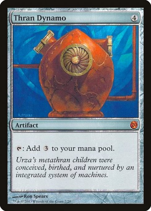 Magic the Gathering Card - Thran Dynamo - MTG Circle