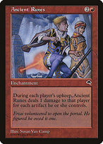 Magic the Gathering Card - Ancient Runes - MTG Circle