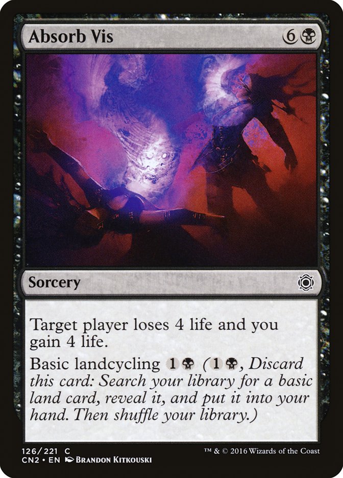 Magic the Gathering Card - Absorb Vis - MTG Circle