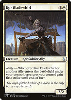 Magic the Gathering Card - Kor Bladewhirl - MTG Circle