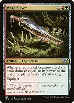 Magic the Gathering Card - Mage Slayer - MTG Circle
