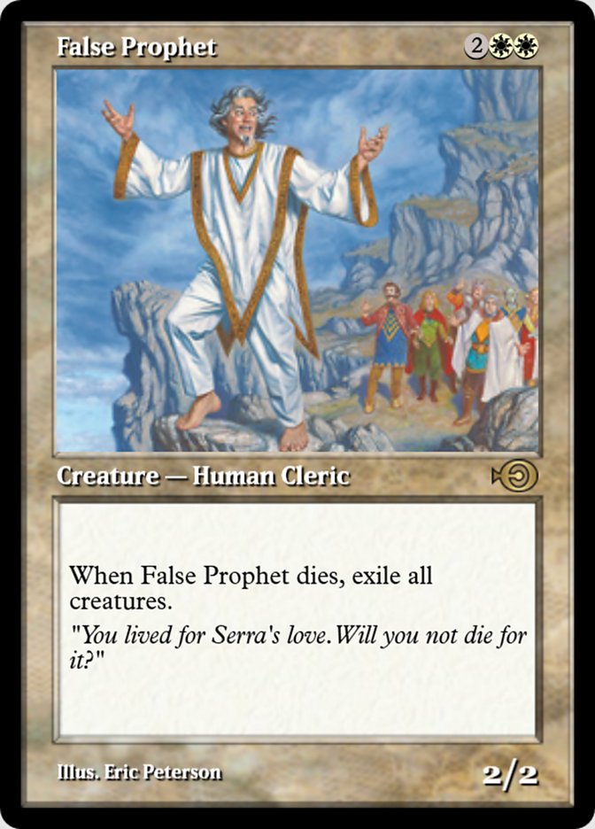 Magic the Gathering Card - False Prophet - MTG Circle