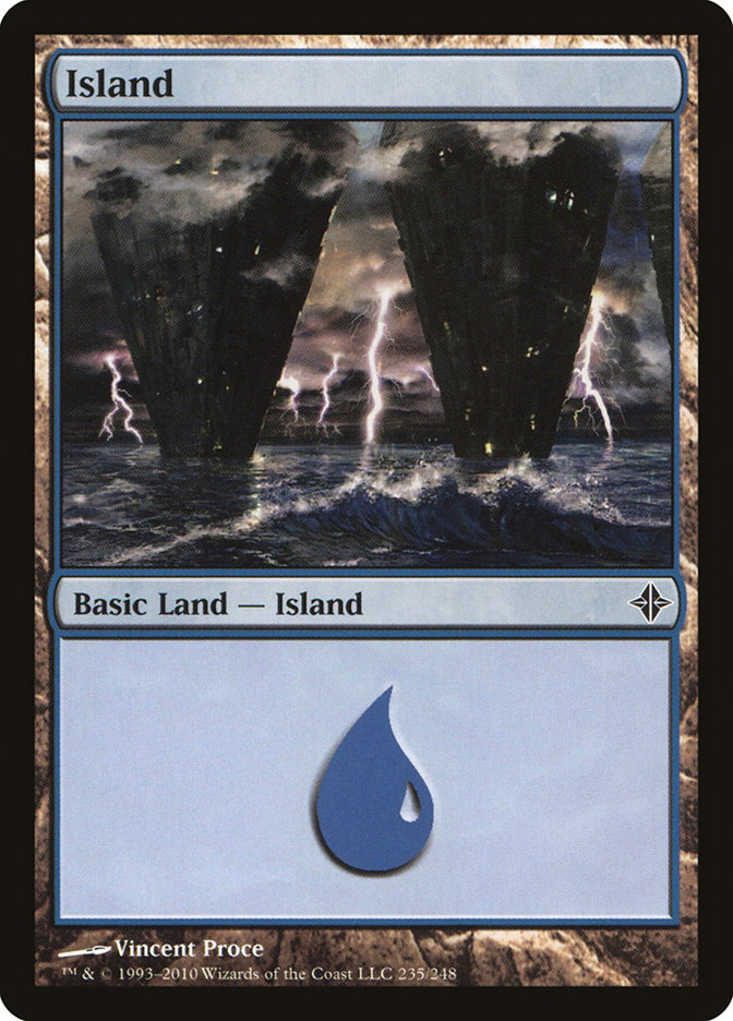 Magic the Gathering Card - Island - MTG Circle
