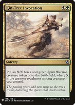 Magic the Gathering Card - Kin-Tree Invocation - MTG Circle