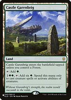 Magic the Gathering Card - Castle Garenbrig - MTG Circle