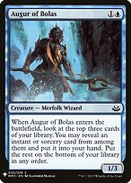 Magic the Gathering Card - Augur of Bolas - MTG Circle