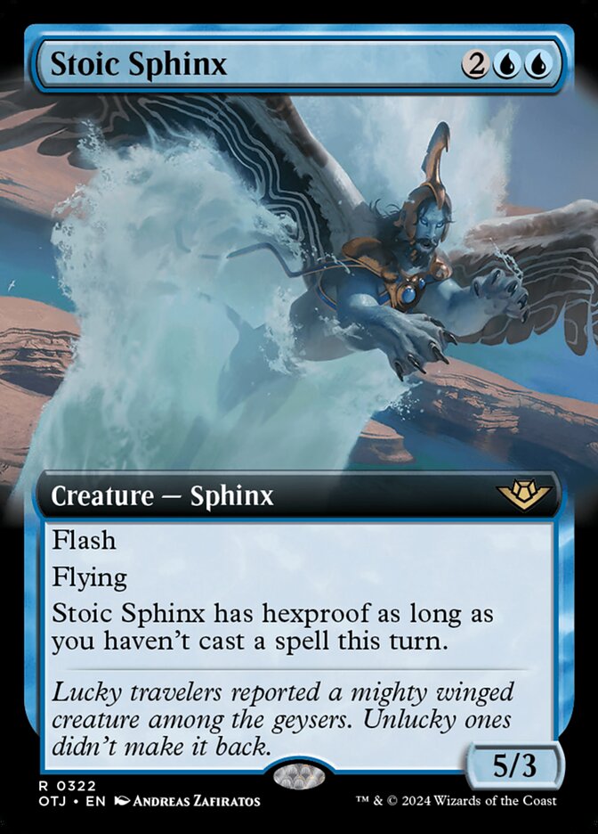 Magic the Gathering Card - Stoic Sphinx - MTG Circle