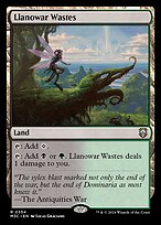 Magic the Gathering Card - Llanowar Wastes - MTG Circle