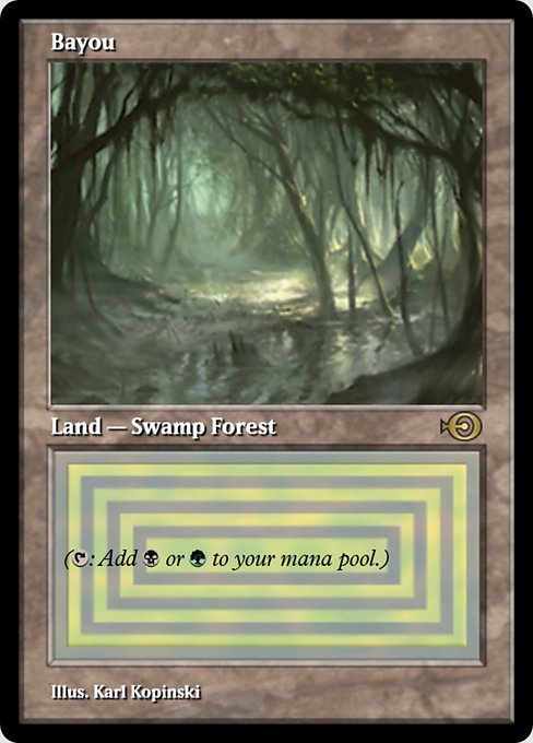 Magic the Gathering Card - Bayou - MTG Circle