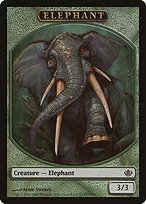 Magic the Gathering Card - Elephant - MTG Circle