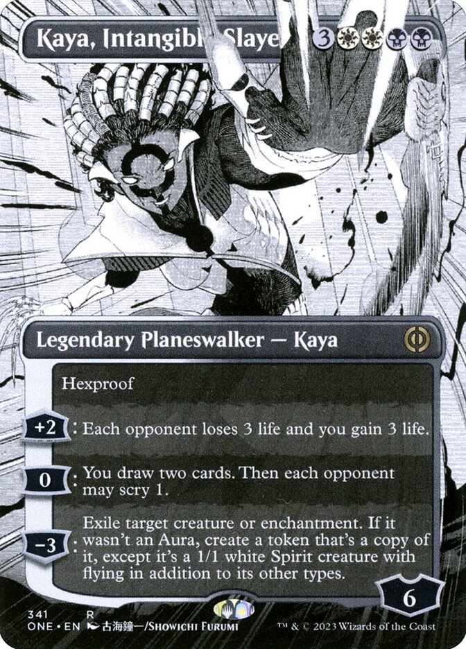 Magic the Gathering Card - Kaya, Intangible Slayer - MTG Circle