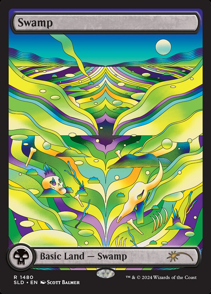 Magic the Gathering Card - Swamp - MTG Circle