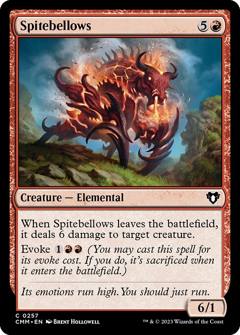 Magic the Gathering Card - Spitebellows - MTG Circle