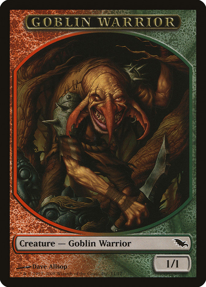 Magic the Gathering Card - Goblin Warrior - MTG Circle