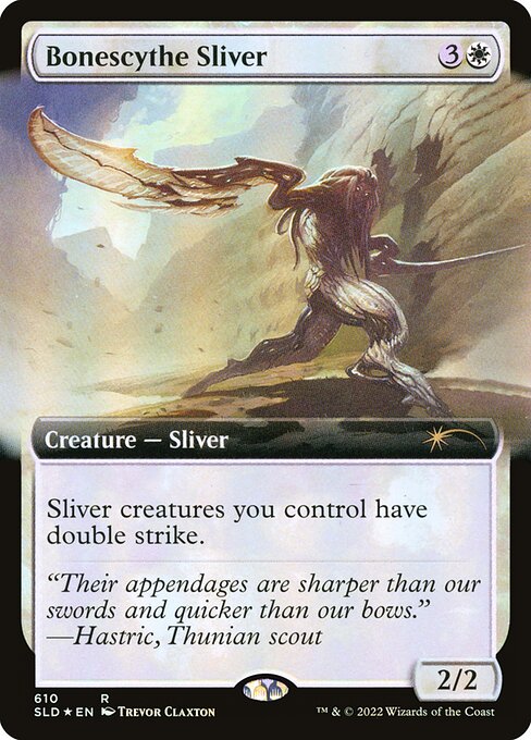 Magic the Gathering Card - Bonescythe Sliver - MTG Circle
