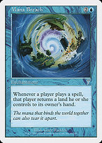 Magic the Gathering Card - Mana Breach - MTG Circle