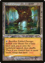 Magic the Gathering Card - Fabled Passage - MTG Circle