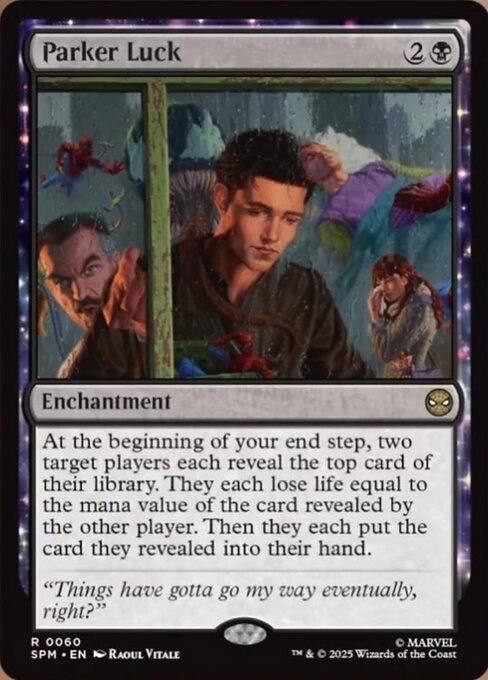 Magic the Gathering Card - Parker Luck - MTG Circle