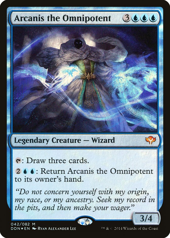 Magic the Gathering Card - Arcanis the Omnipotent - MTG Circle