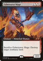 Magic the Gathering Card - Fulminator Mage - MTG Circle