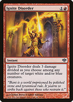 Magic the Gathering Card - Ignite Disorder - MTG Circle