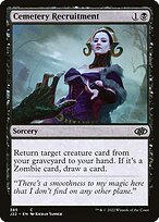 Magic the Gathering Card - Cemetery Recruitment - MTG Circle