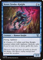 Magic the Gathering Card - Xerex Strobe-Knight - MTG Circle