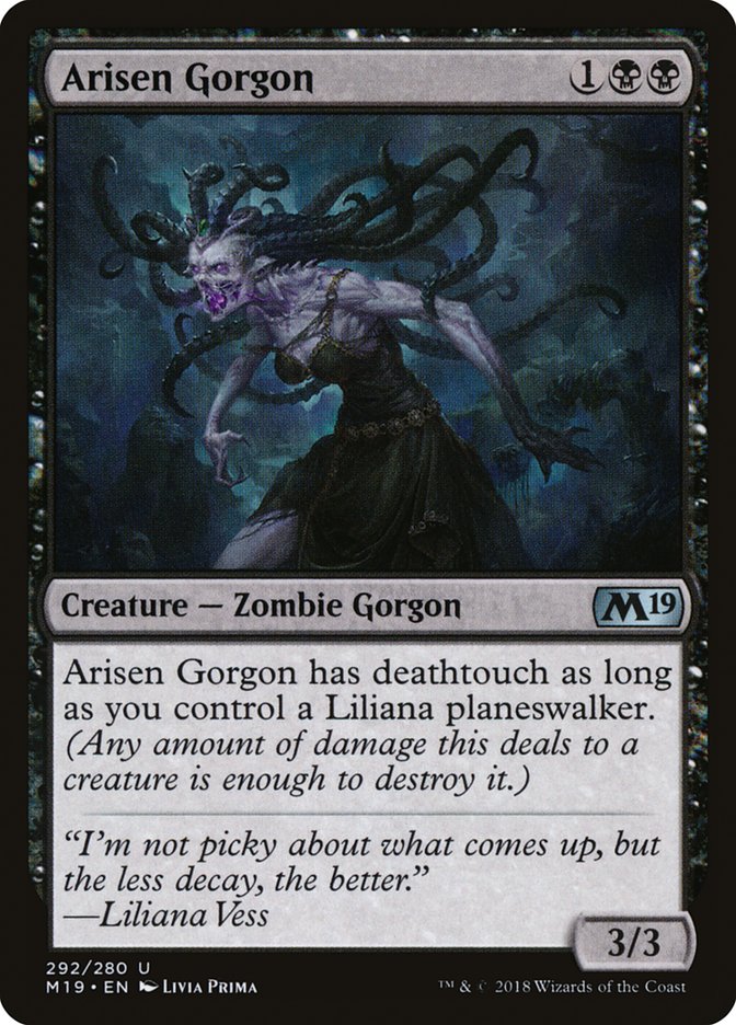 Magic the Gathering Card - Arisen Gorgon - MTG Circle