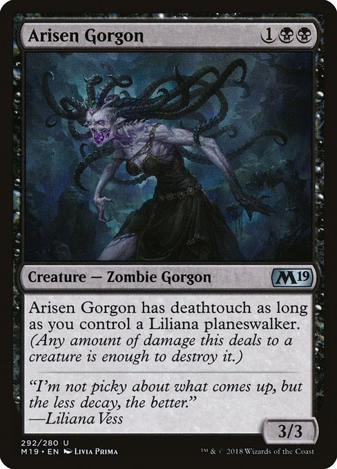 Magic the Gathering Card - Arisen Gorgon - MTG Circle