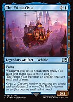 Magic the Gathering Card - The Prima Vista - MTG Circle