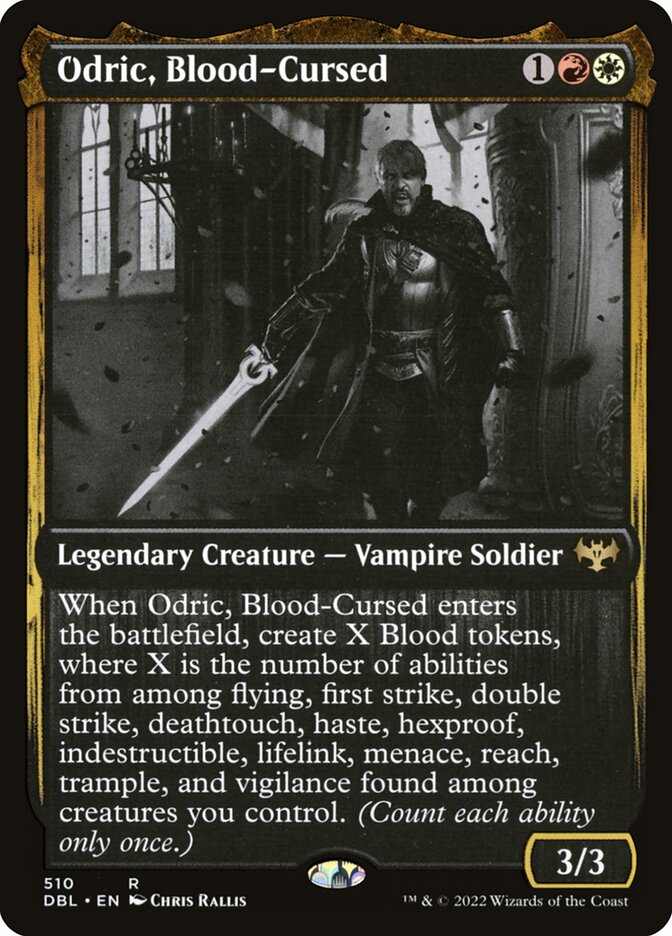 Magic the Gathering Card - Odric, Blood-Cursed - MTG Circle