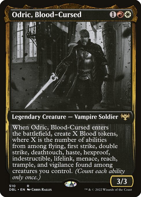 Magic the Gathering Card - Odric, Blood-Cursed - MTG Circle