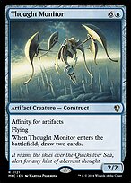 Magic the Gathering Card - Thought Monitor - MTG Circle