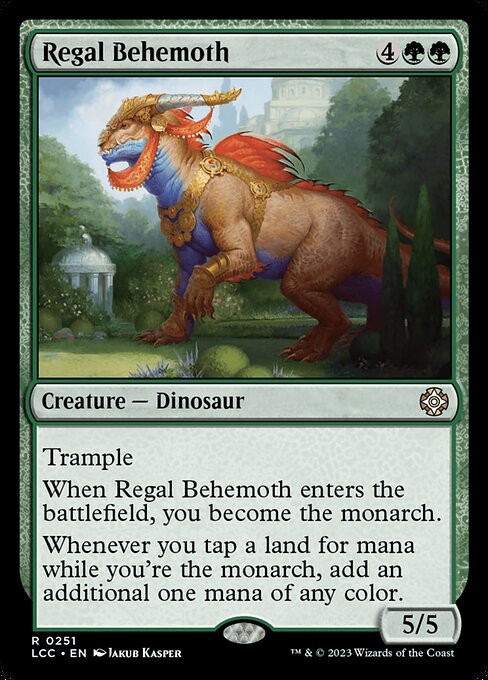 Magic the Gathering Card - Regal Behemoth - MTG Circle