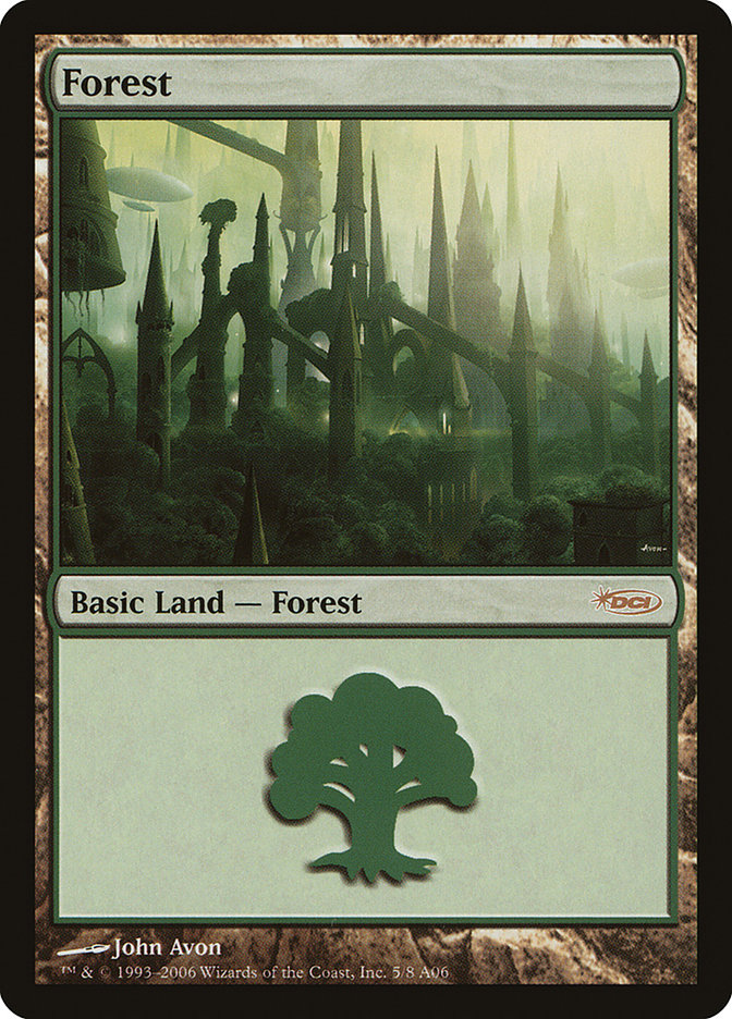 Magic the Gathering Card - Forest - MTG Circle